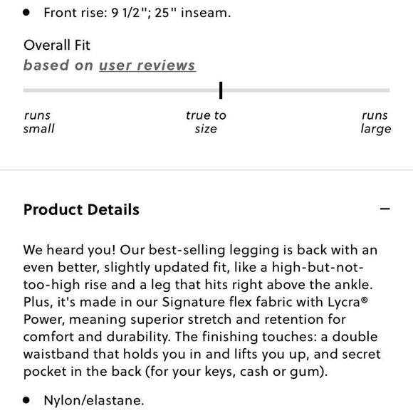 J CREW High-rise 7/8 leggings in Signature flex. Size Medium. Pale Cypress New - Picture 3 of 4